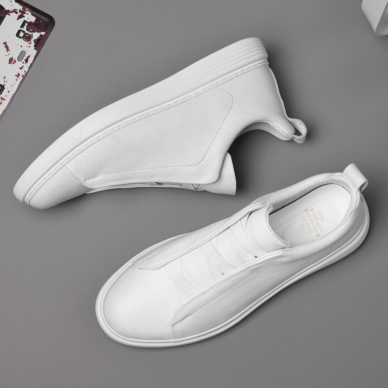 Genuine Leather Sneakers Premium