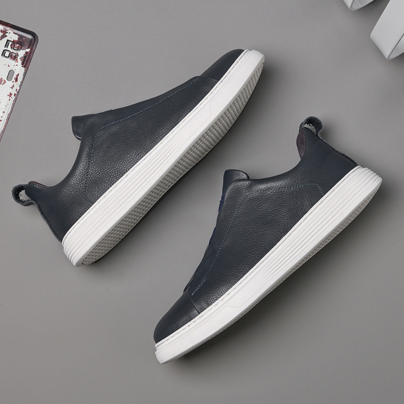 Genuine Leather Sneakers Premium