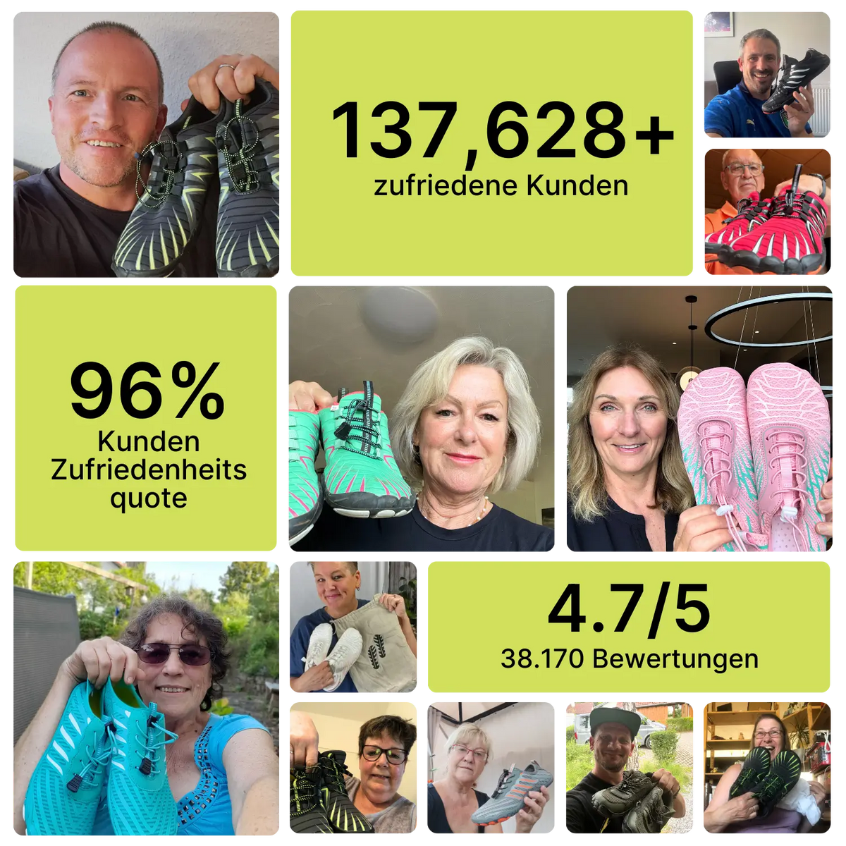 Eco Ground™ – Kupfer-geerdete Barfußschuhe für natürliche Balance Unisex