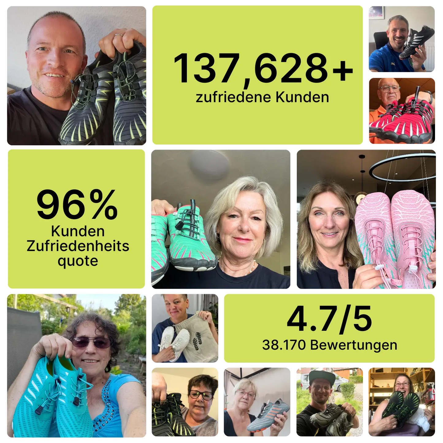 Eco Ground™ – Kupfer-geerdete Barfußschuhe für natürliche Balance Unisex