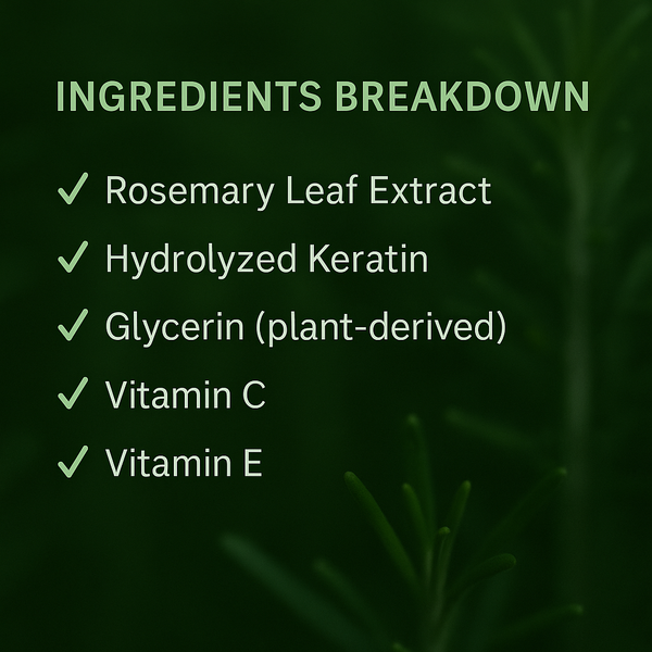 Pure Rosemary Daily Growth Booster Shampoo